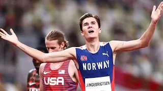 Jakob Ingebrigtsen Wins 1500m Men's  Final Gold Medal Olympic 2021 #Athletic #Norway