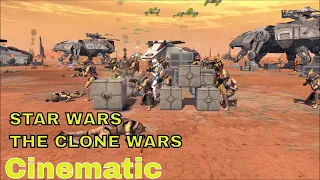 Landing On Point Rain  - Men Of War: Star Wars Mod (CINEMATIC BATTLE)