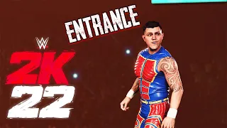 WWE 2K22 Dominik Mysterio Full Entrance - Judgment Day Arena