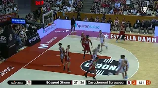 Resumen J.34 ACB | Bàsquet Girona - Casademont Zaragoza