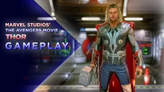 Marvel's Avengers - Gameplay THOR "The Avengers 2012 Movie Outfit/Skin" [PC 1440p 60FPS]