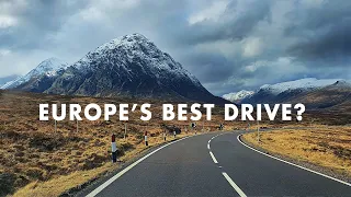 Best drive in Scotland! SCOTTISH HIGHLANDS - A82 through Glencoe | 4K