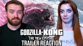 HI BARBIE | Godzilla X Kong A New Empire Trailer Reaction