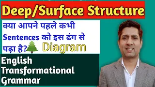 Deep Structures and Surface Structures। English Transformational Grammar | Syntactic Structures