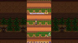 Eggplant time turns bad :( #stardewvalley #gaming #shorts