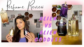 MUGLER ALIEN PERFUME VS ALIEN GODDESS EDP || PERFUME REVIEW || WOMEN"S BEST CLASSIC PERFUME BATTLE