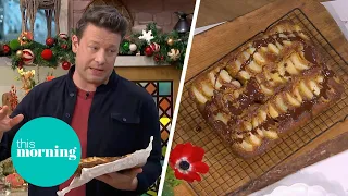 Jamie Oliver’s Easy Festive Pear & Gingerbread Bake | This Morning