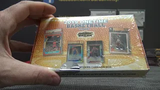 RobMa's 2019 Super Break Basketball One Time Box Break