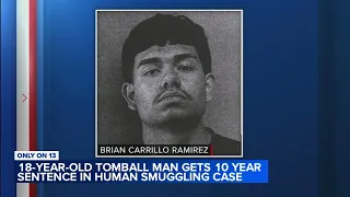 Tomball teen sentenced a decade behind bars for human smuggling near Texas border