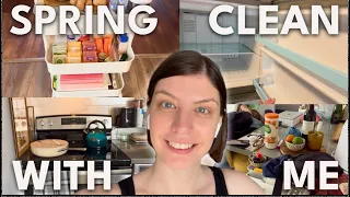MASSIVE Spring Clean 2024 vlog | declutter, organize + deep clean with me
