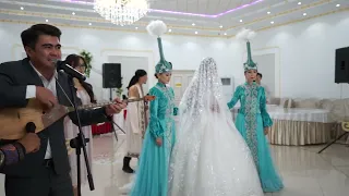 Русскоязычная казахская свадьба Эльдара и Молдир. Смотреть всем.
