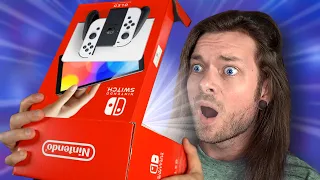 I FOUND THE NEW NINTENDO SWITCH OLED!