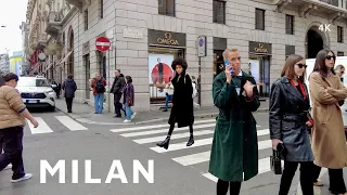 Milan, Italy 🇮🇹 - Fashion City - 4K Walking Tour