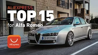 AliExpress TOP 15 products for Alfa Romeo [DRL, interior LED, badges, multimedia, key, cutoff valve]