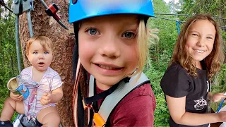 Scary heights! Family adventure in Skaraborg VLOG