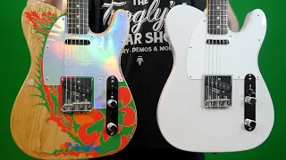 Which is THE BEST? | Fender Jimmy Page Telecaster Mirror + Dragon Review + Demo