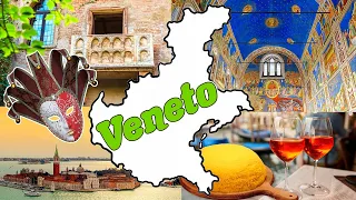 🌽🎭🍹 IL VENETO - Le Regioni d'Italia (Geografia) 📚🌍