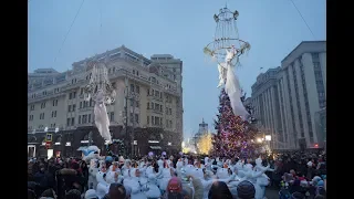 Новый год 2019 на улице Тверская