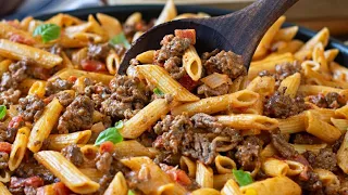 The Perfect  Beef Penne Pasta Recipes|Family Dinner winner|You Have to Try It!