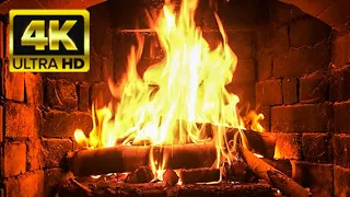4K壁炉 🔥🔥🔥 轻松的壁炉和脆弱的壁炉易于入睡，舒适的火＃5