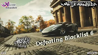 Need for Speed Most Wanted | Defeating | Blacklist 6 | Ming