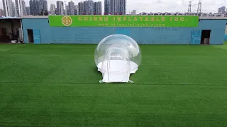 Outdoor Transparent Inflatable Bubble Dome Tent Inflatable Bubble Tent Hotel Tent1-452