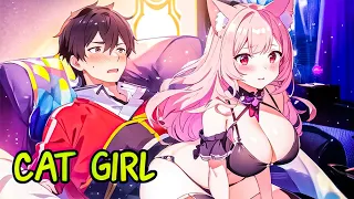 His Cat Turns Into A Beautiful Girl And She Wants To Make Babys | Manga Recap