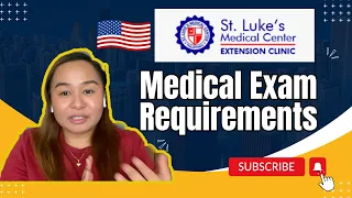 🇵🇭 🇺🇸 St. Lukes Extension Clinic (SLEC) Medical Exam Requirements | K1 Visa | Episode 4 #k1visa