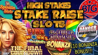 HIGH STAKES SLOTS STAKE RAISE VIDEO ON BTG SLOTS @ BC GAME | SpinItIn.com