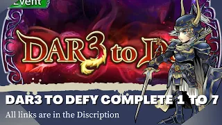 [DFFOO GL] Dar3 to Defy Complete 1 to 7