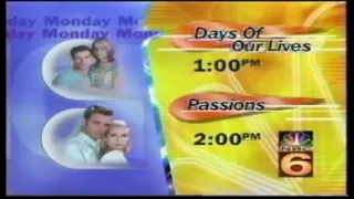 Days of Our Lives & Passions October 1999 Promos