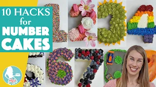 10 Hacks for Number Cakes