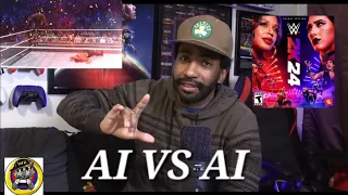 WWE 2K24 Will make AI vs. AI matches more popular than ever before!