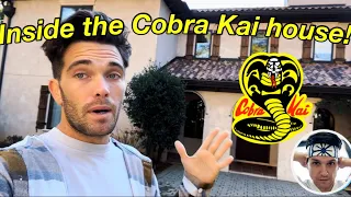 Inside the Cobra Kai house! Daniel Larussos mansion tour!