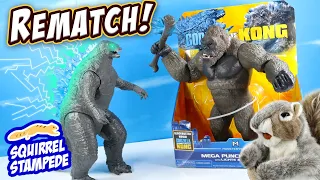 Godzilla vs Kong Rematch! MEGA HEAT RAY and Punching Battle! Review