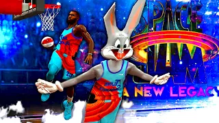 SPACE JAM 2 A NEW LEGACY NBA 2K21 MyCareer FIRST GAME! LeBron James CATCHES WILD Alley - Oops!