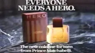 Hero Cologne from Prince Matchabelli Commercial 1988