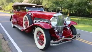 1932 Duesenberg dual-cowl phaeton