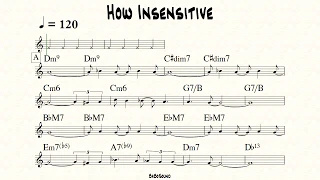 How Insensitive Melody With Metronome (BPM 120)