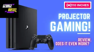 PS4 pro on projector from shoppe review! worth it ba?