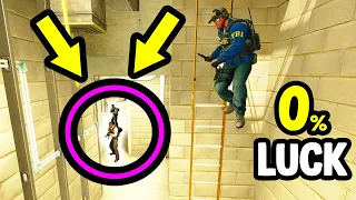 0% of LUCK MOMENTS! - CS:GO BEST ODDSHOTS #575