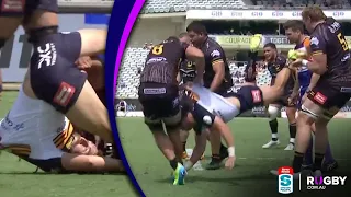 Nic White manhandled by Western Force