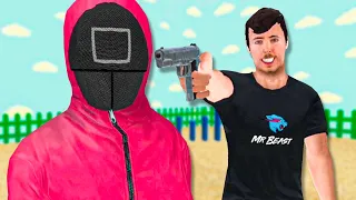 mr beast hosts squid game