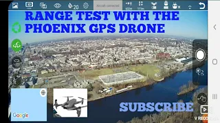 range test with the Phoenix gps drone