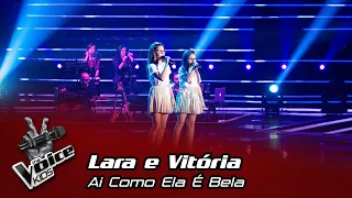 Lara & Vitória - "Ai Como Ela É Bela" | Prova Cega | The Voice Kids