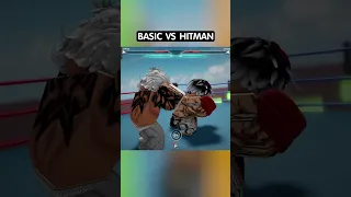 Basic Vs. Hitman | Roblox Untitled Boxing Game