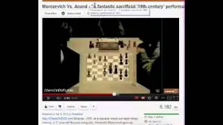 Morozevich vs Anand - Fantastic Sacrifice, 1995