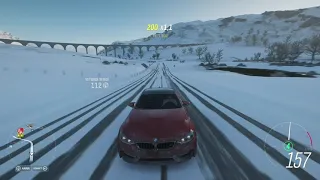 FORZA HORIZON 4 BMW M4 SNOW DRIVING