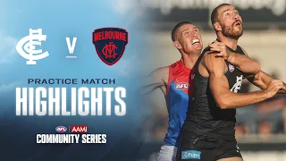 Carlton v Melbourne Highlights | 2024 AAMI Community Series | AFL