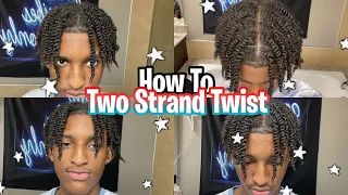 *UPDATED* How to two strand twist your own hair | Life With Jrocc